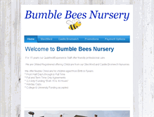 Tablet Screenshot of bumblebeesnursery.net